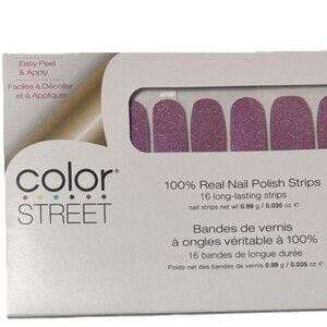 Color Street Nail Polish Strips - Czech Me Out - Glitter